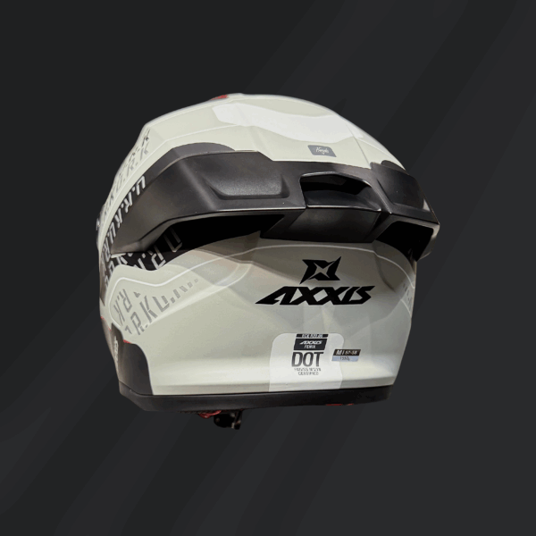 CASCO INTEGRAL AXXIS FÉNIX ORK GRIS MATE - Imagen 3