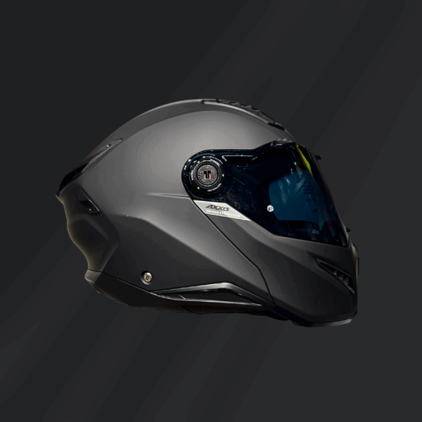 CASCO ABATIBLE AXXIS GHOST FIGHTER A1 NEGRO