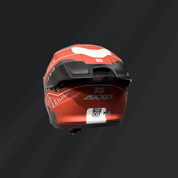 CASCO INTEGRAL AXXIS FÉNIX ORK ROJO MATE - Imagen 3