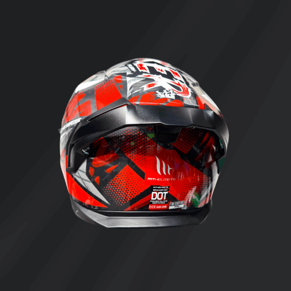 CASCO INTEGRAL MT BRAKER SV FURY C5 ROJO GLOSS - Imagen 4