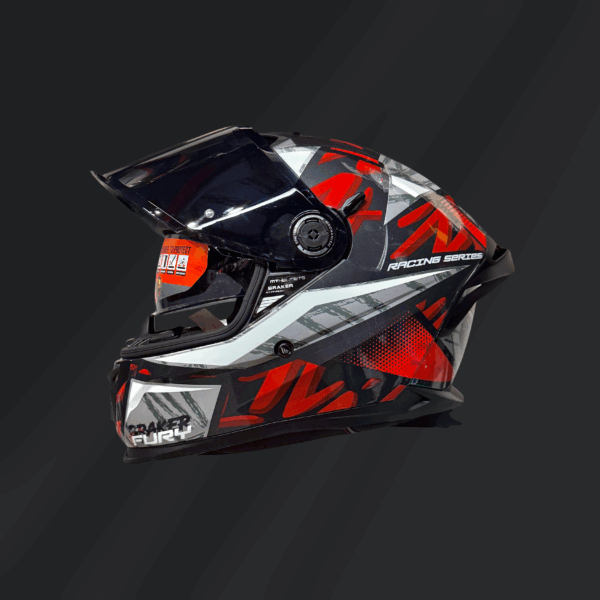 CASCO INTEGRAL MT BRAKER SV FURY C5 ROJO GLOSS - Imagen 2