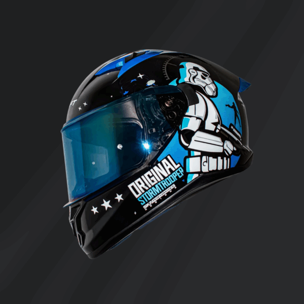 CASCO INTEGRAL SHAFT STAR WARS SH522 SP GLOSSY BLACK - Imagen 2