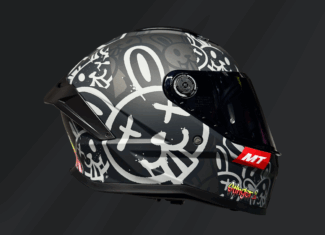 CASCO INTEGRAL MT HELMETS STINGER 2 RAM F1 MATE
