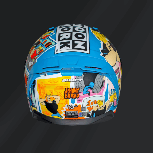 CASCO INTEGRAL SHAFT JOHNY BRAVO MATE - Imagen 3