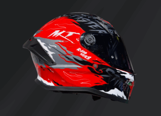 CASCO INTEGRAL MT HELMETS STINGER 2 ARDENT C5 ROJO GLOSS
