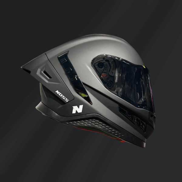 CASCO INTEGRAL NOSS NS-806 NEGRO MATE