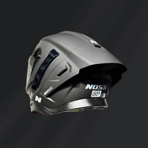 CASCO INTEGRAL NOSS NS-806 NEGRO MATE - Imagen 4
