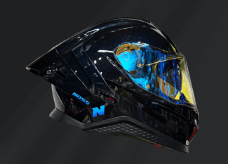 CASCO INTEGRAL NOSS NS-806 NEGRO GLOSS