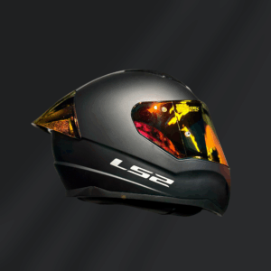 CASCO INTEGRAL LS2 RAPID II CON BLUETOOTH, MICA Y SPOILER