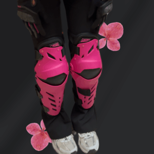 RODILLERAS ASTRO HELMETS COLOR ROSA