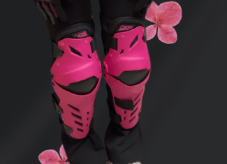 RODILLERAS ASTRO HELMETS COLOR ROSA