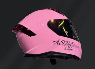 CASCO INTEGRAL ASTRO HELMETS FULL PINK