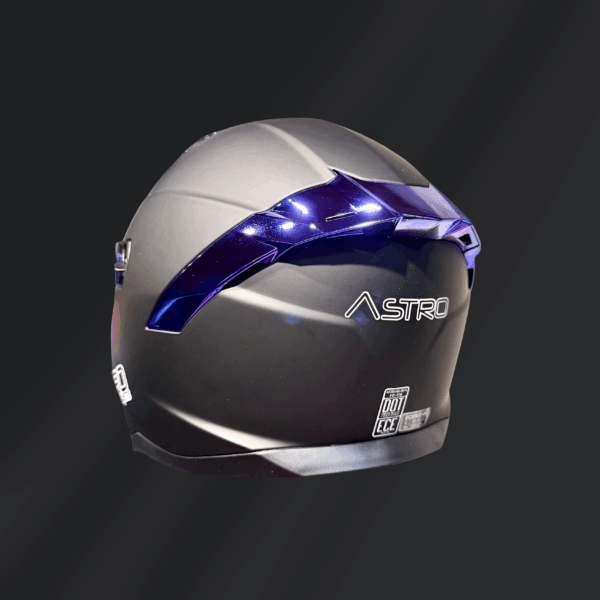 CASCO INTEGRAL ASTRO HELMETS SOLID AZUL - PD910 - Imagen 4