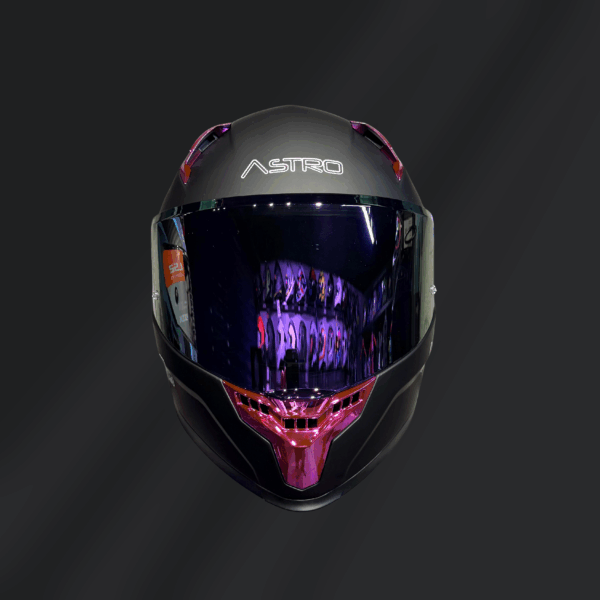 CASCO INTEGRAL ASTRO HELMETS SOLID ROSA - PD910 - Imagen 2