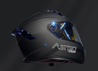 CASCO INTEGRAL ASTRO HELMETS SOLID AZUL – PD910 BLACK BLUE