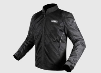 CHAMARRA LS2 MAN AIRY EVO NEGRA