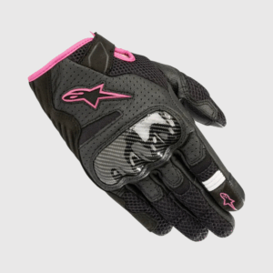 GUANTES ALPINESTARS WOMAN SMX-1 AIR V2 BLACK PINK