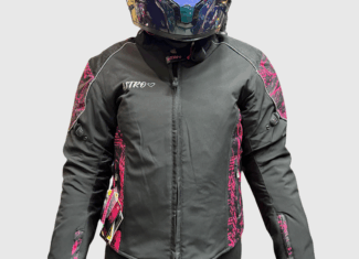 CHAMARRA PARA DAMA ASTRO BIKER ROSA