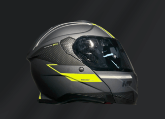 CASCO ABATIBLE MT EXODUS CAVE C3 GRIS FLUO