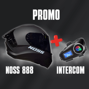 PROMO CASCO NOSS + INTERCOM