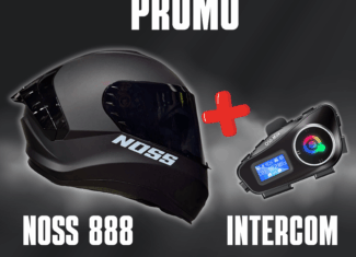 PROMO CASCO NOSS + INTERCOM