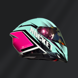 CASCO INTEGRAL JOE ROCKET RKT 210 SONIC TURQUESA GLOSS