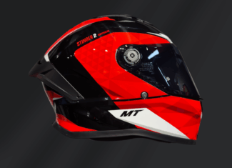 CASCO INTEGRAL MT HELMETS STINGER 2 KARTHALEN ROJO GLOSS