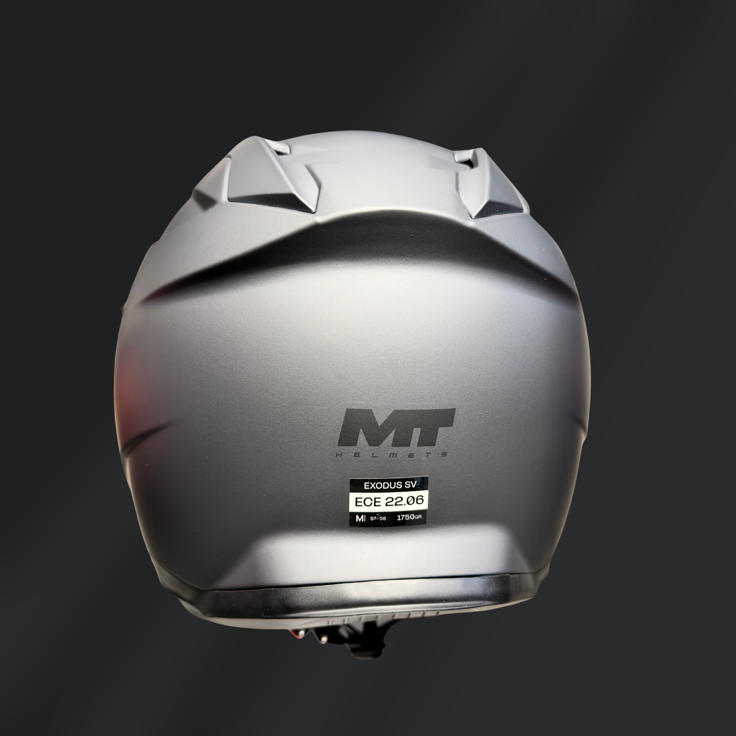 CASCO ABATIBLE MT EXODUS CAVE A2 NEGRO MATE - Imagen 4