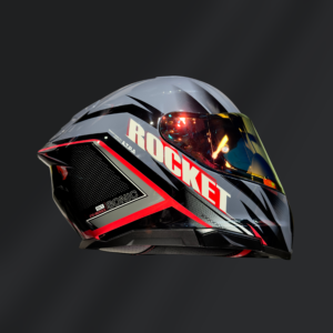 CASCO INTEGRAL JOE ROCKET RKT 210 SONIC CARBON ROJO GLOSS