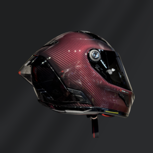 CASCO NOLAN X-804 RS ULTRA CARBON LIQUID RED