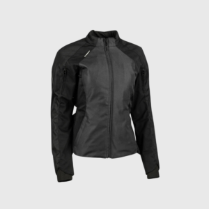 CHAMARRA JOE ROCKET PARA DAMA AURORA 2.0 NEGRA