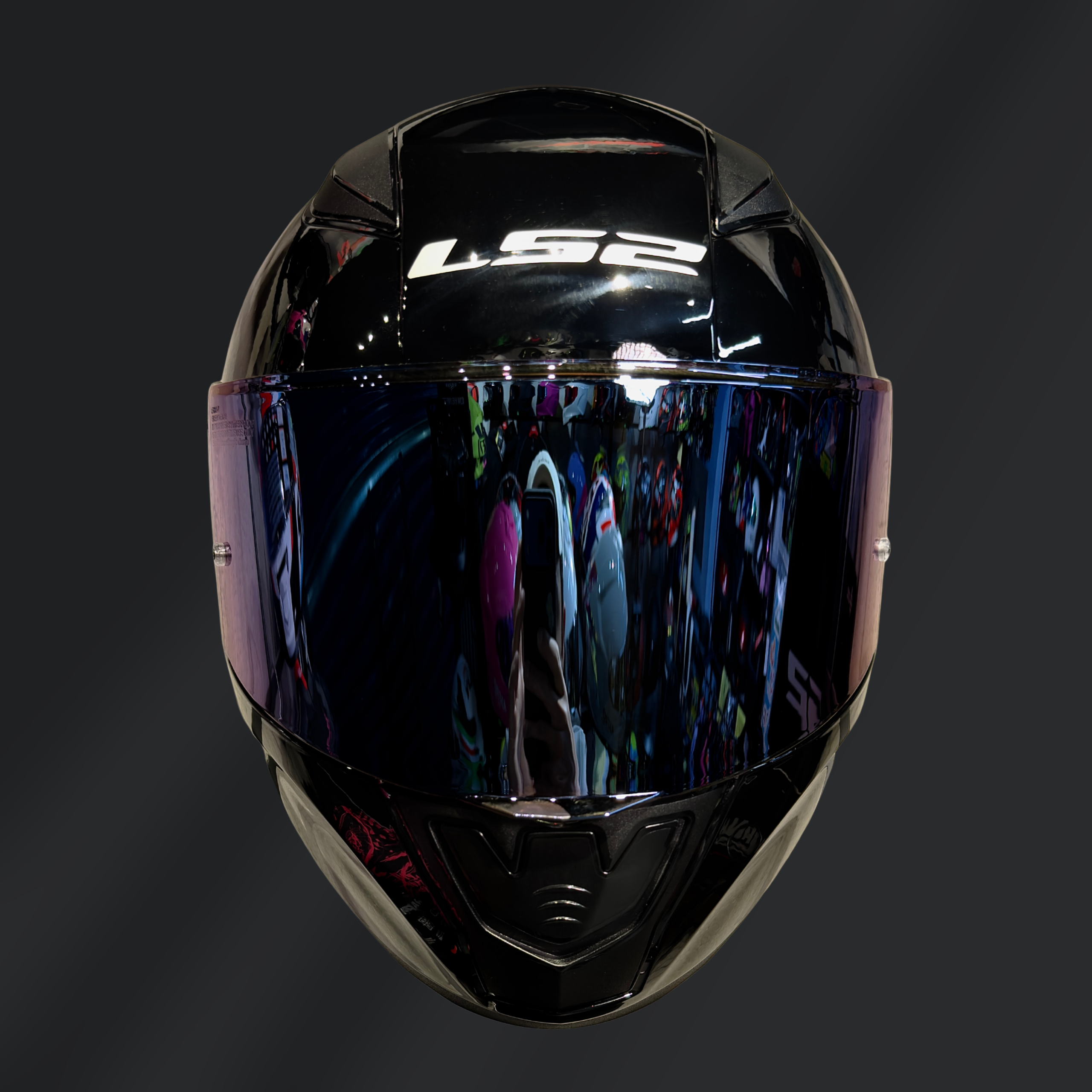 CASCO LS2 RAPID II GLOSS BLACK FF353 - Imagen 2