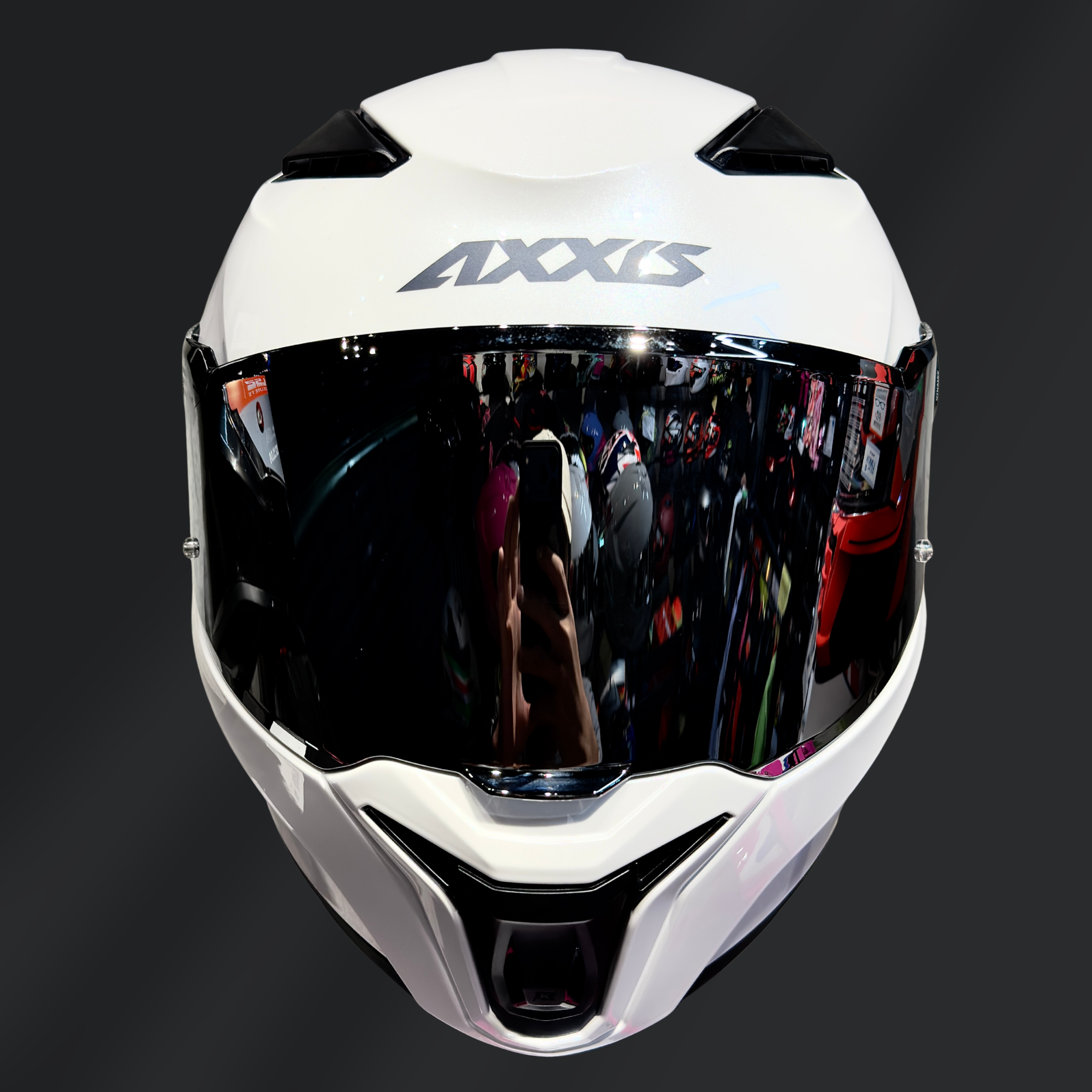CASCO INTEGRAL AXXIS PANTHER BLANCO GLOSS - Imagen 3