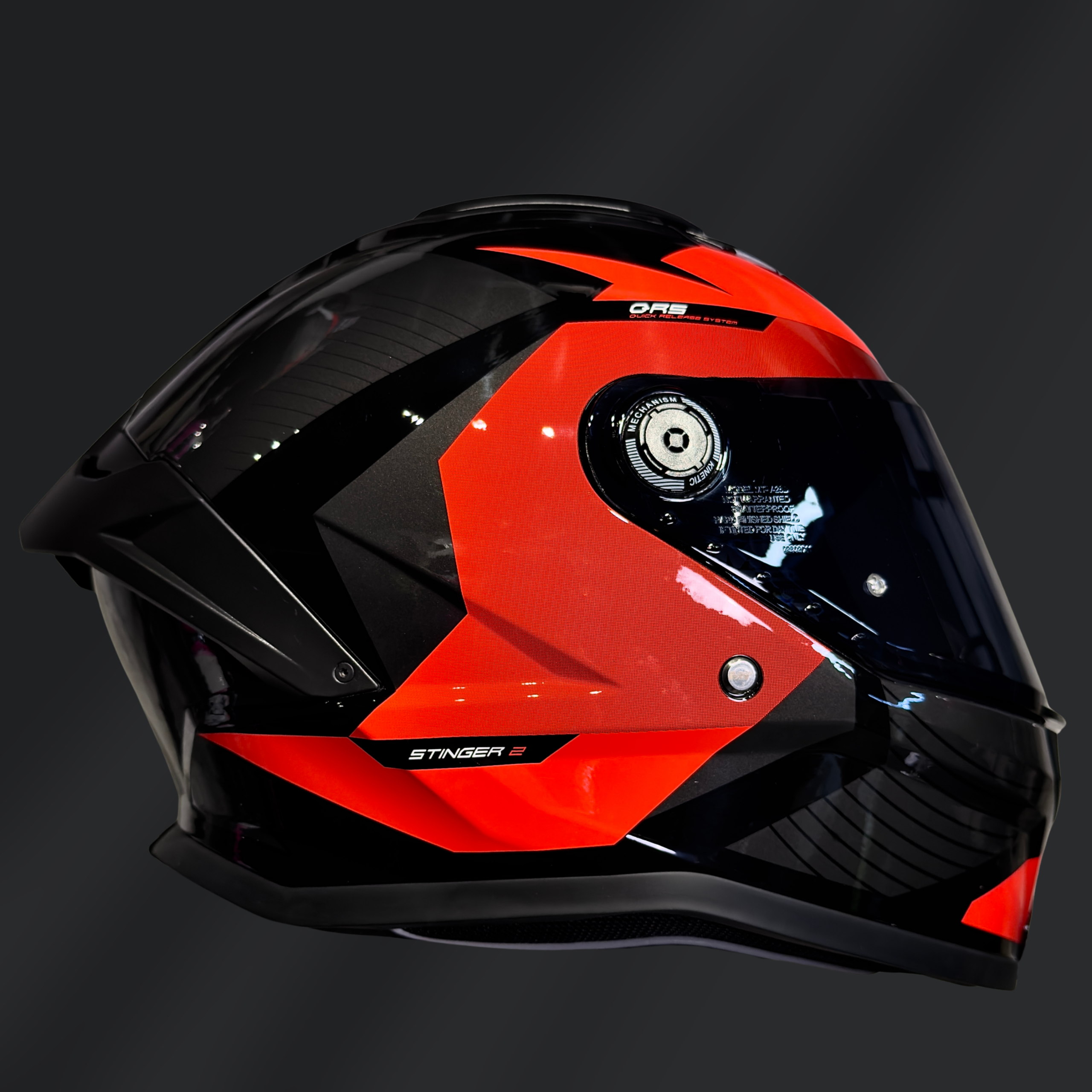 CASCO INTEGRAL MT HELMETS STINGER 2 RACLETTE GLOSS