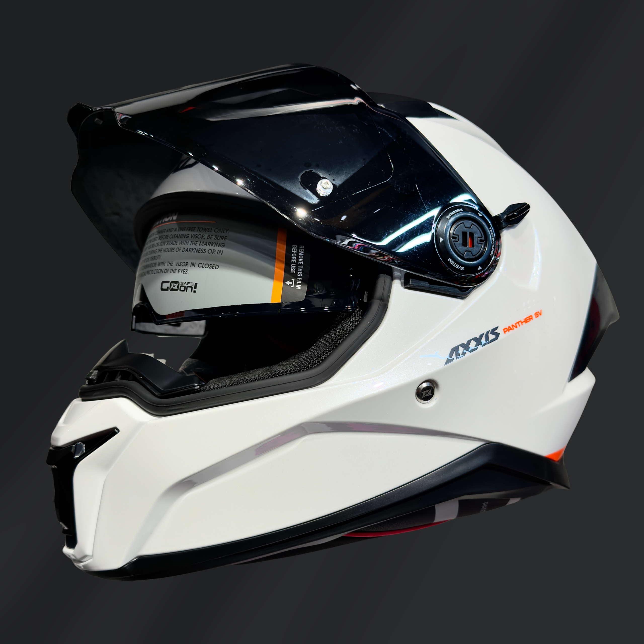 CASCO INTEGRAL AXXIS PANTHER BLANCO GLOSS - Imagen 2