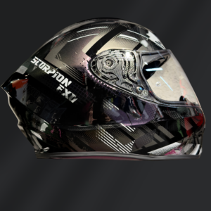 CASCO INTEGRAL SCORPION EXO-391 CUTTLER NEGRO CAMALEÓN