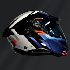 CASCO ABATIBLE AXXIS GHOST FIGHTER B7 SLEEK AZUL GLOSS