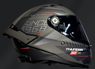 CASCO INTEGRAL MT HELMETS THUNDER 4 LUMINENCE D1 MATE