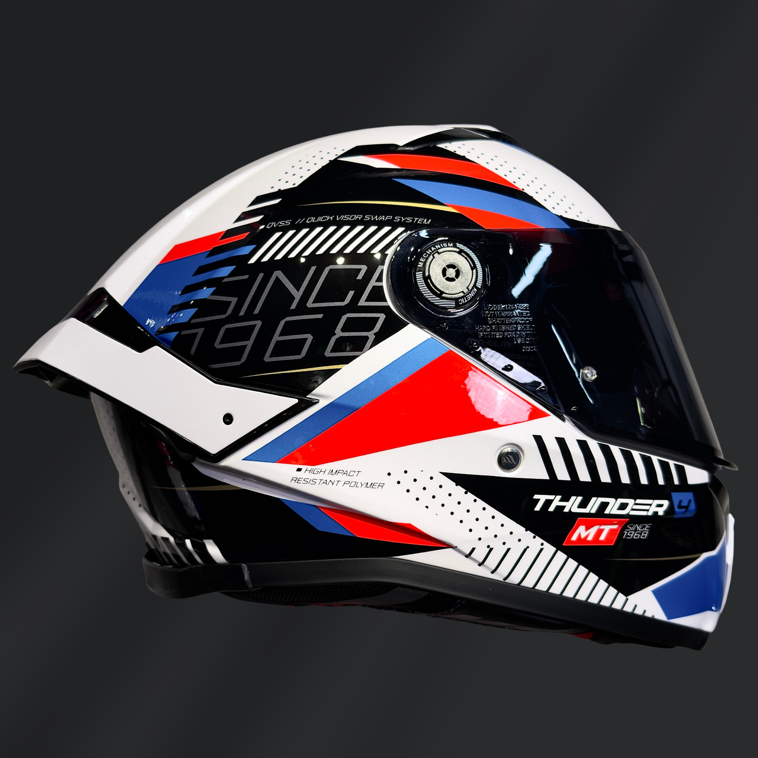 CASCO INTEGRAL MT HELMETS THUNDER 4 SV LUMINENCE A7 GLOSS