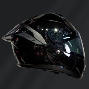 CASCO INTEGRAL HJC C10 NEGRO GLOSS CON ALERÓN