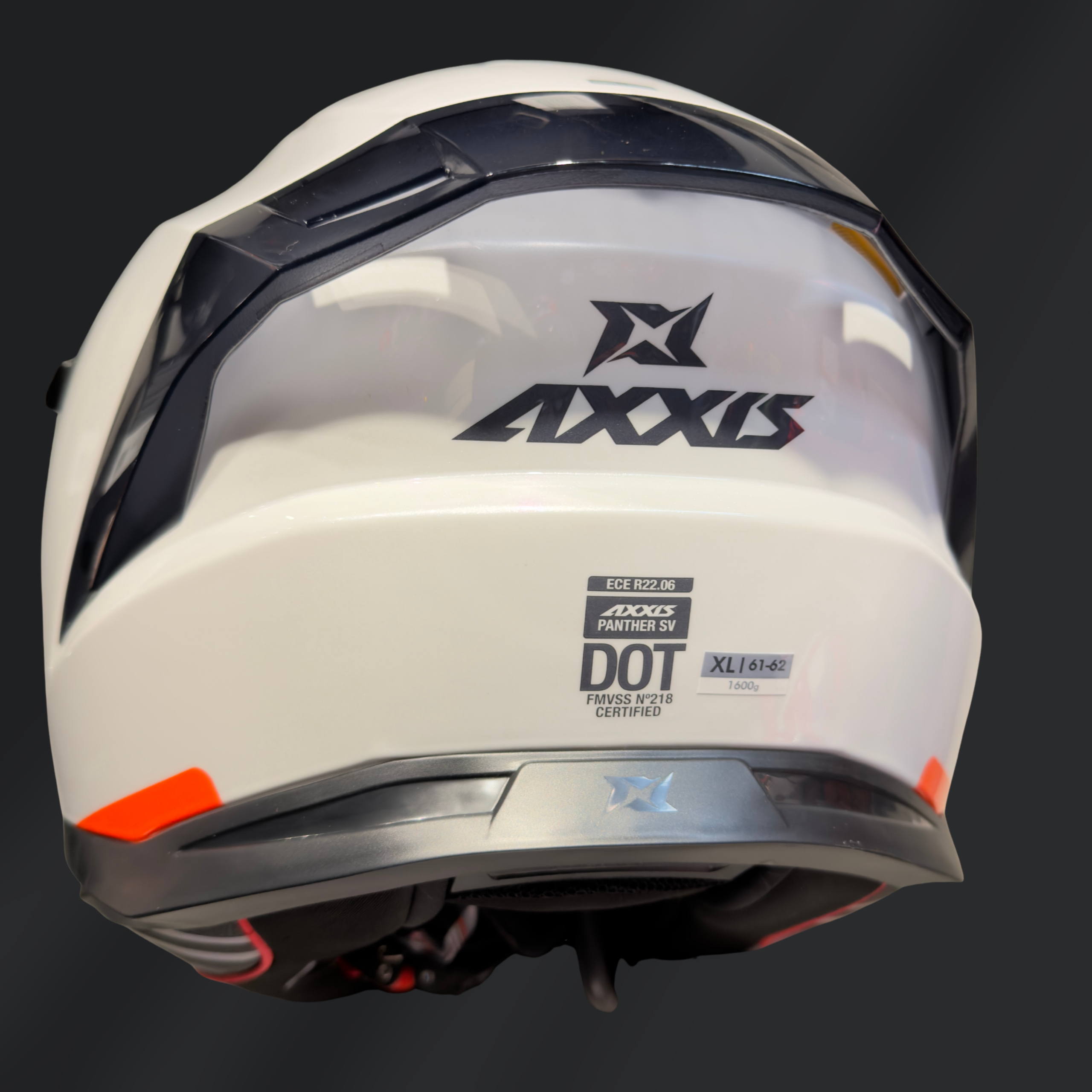 CASCO INTEGRAL AXXIS PANTHER BLANCO GLOSS - Imagen 4