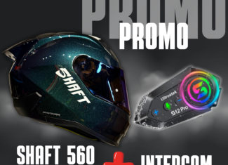 PROMO CASCO SHAFT 560 CAMALEÓN + INTERCOM