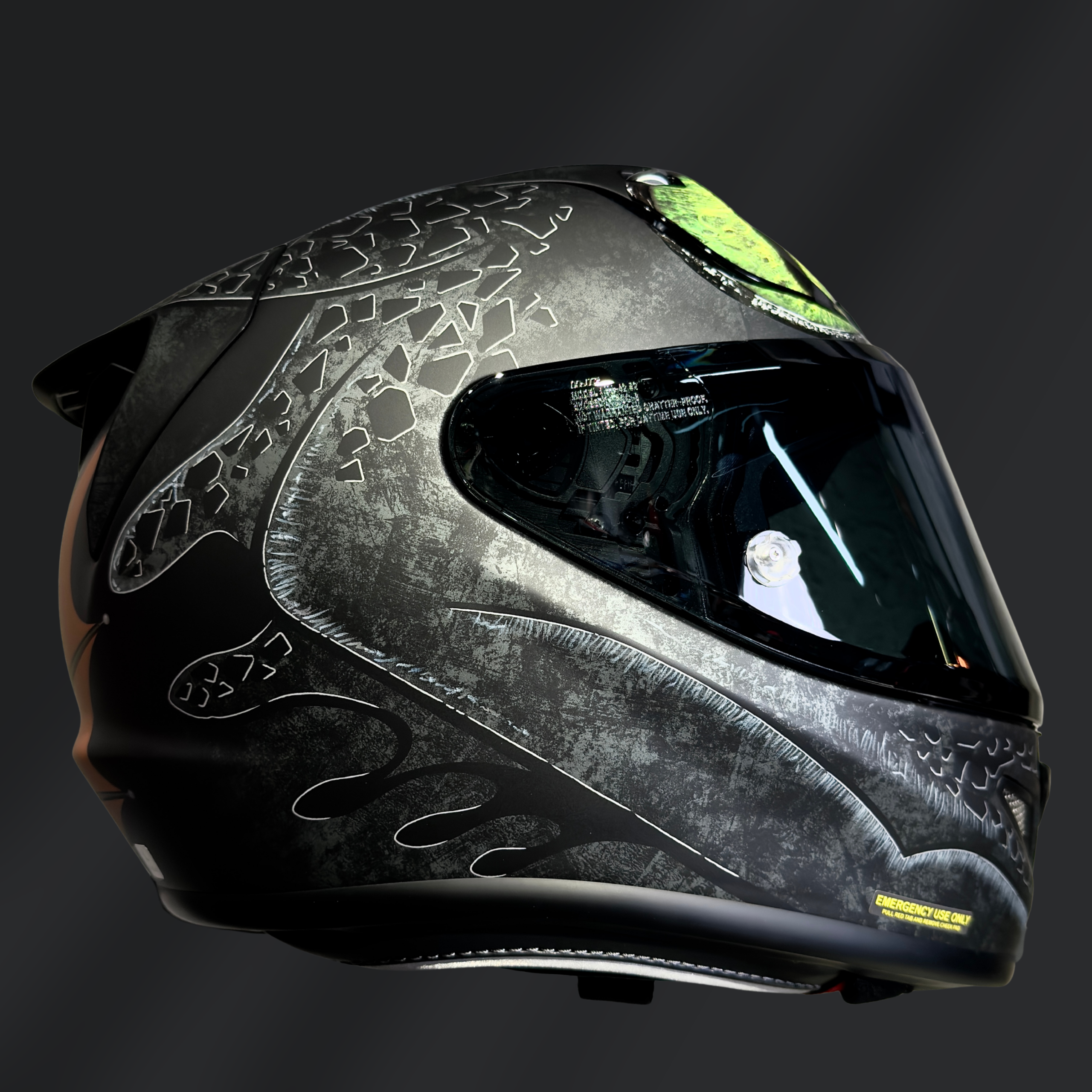 CASCO INTEGRAL HJC RPHA 12 TOOTHLESS - Imagen 4