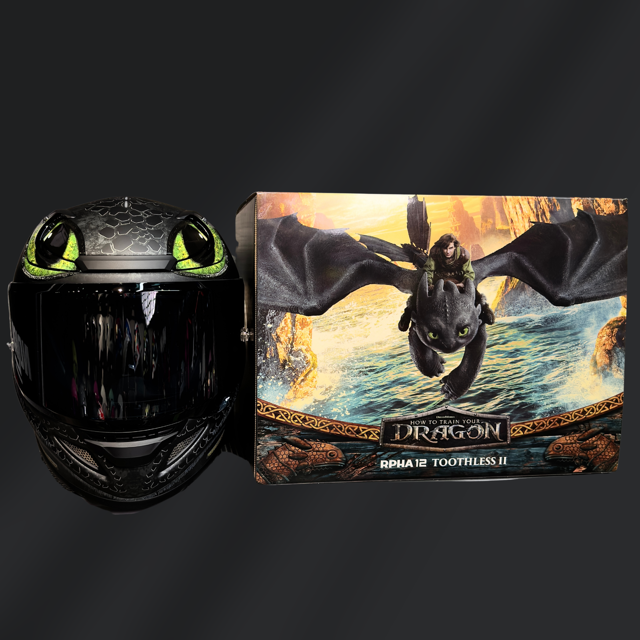 CASCO INTEGRAL HJC RPHA 12 TOOTHLESS - Imagen 6