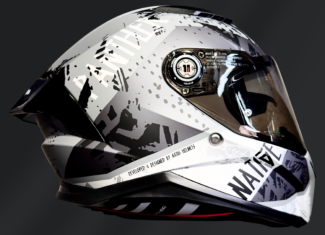 CASCO INTEGRAL AXXIS PANTHER NATIVE C2 GRIS MATE