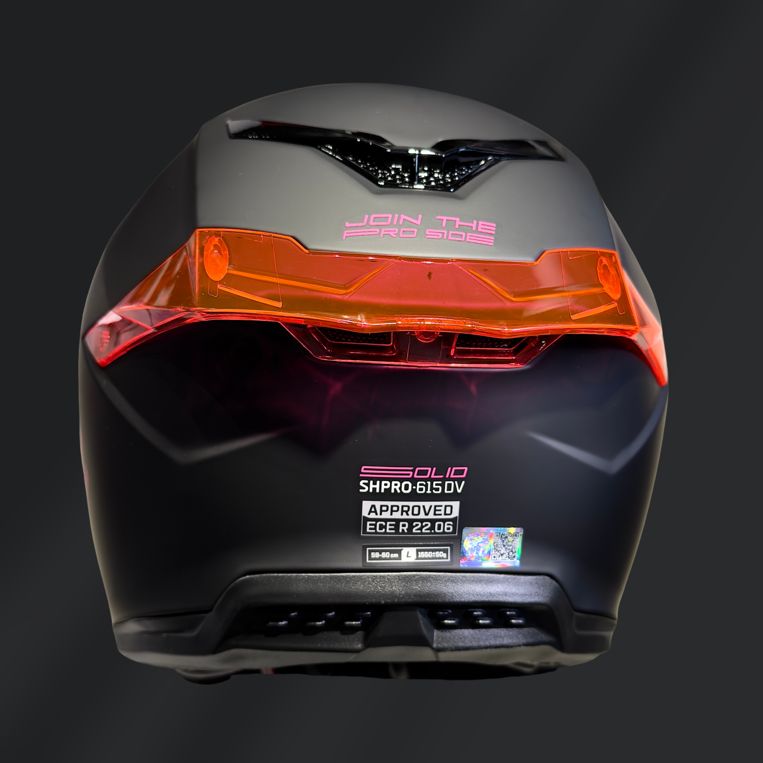 CASCO INTEGRAL SHAFT SH PRO 615 NEGRO MATE - Imagen 4