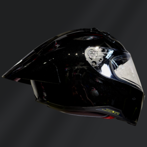 CASCO INTEGRAL ASTRO PISTA NEGRO GLOSS
