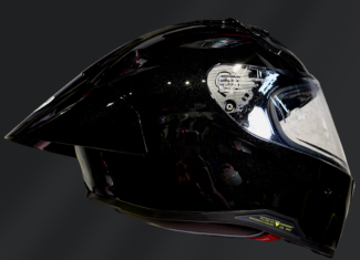 CASCO INTEGRAL ASTRO PISTA NEGRO GLOSS