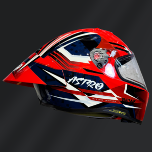 CASCO INTEGRAL ASTRO PISTA BATMAX ROJO
