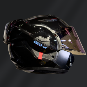 CASCO ABATIBLE 180° FASEED X628 OPTIMUS NEGRO GLOSS